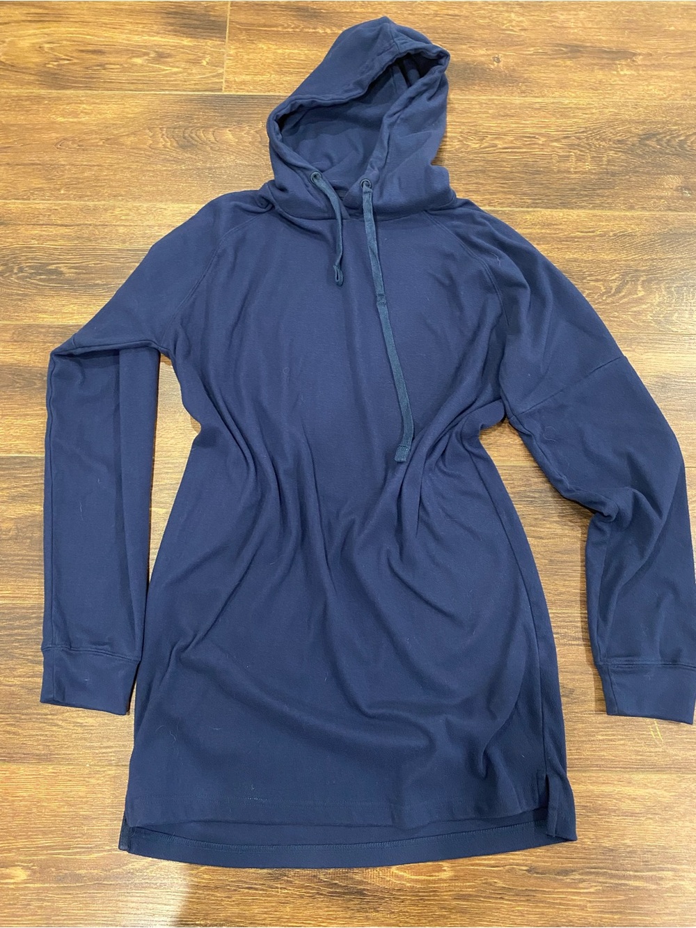 Tentree long blue hoodie size XS